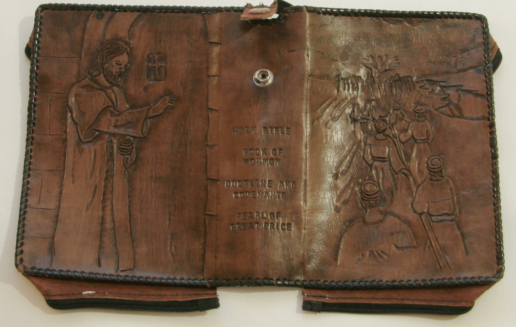 Custom Regular Quad Combination Hard Leather Scripture Case
